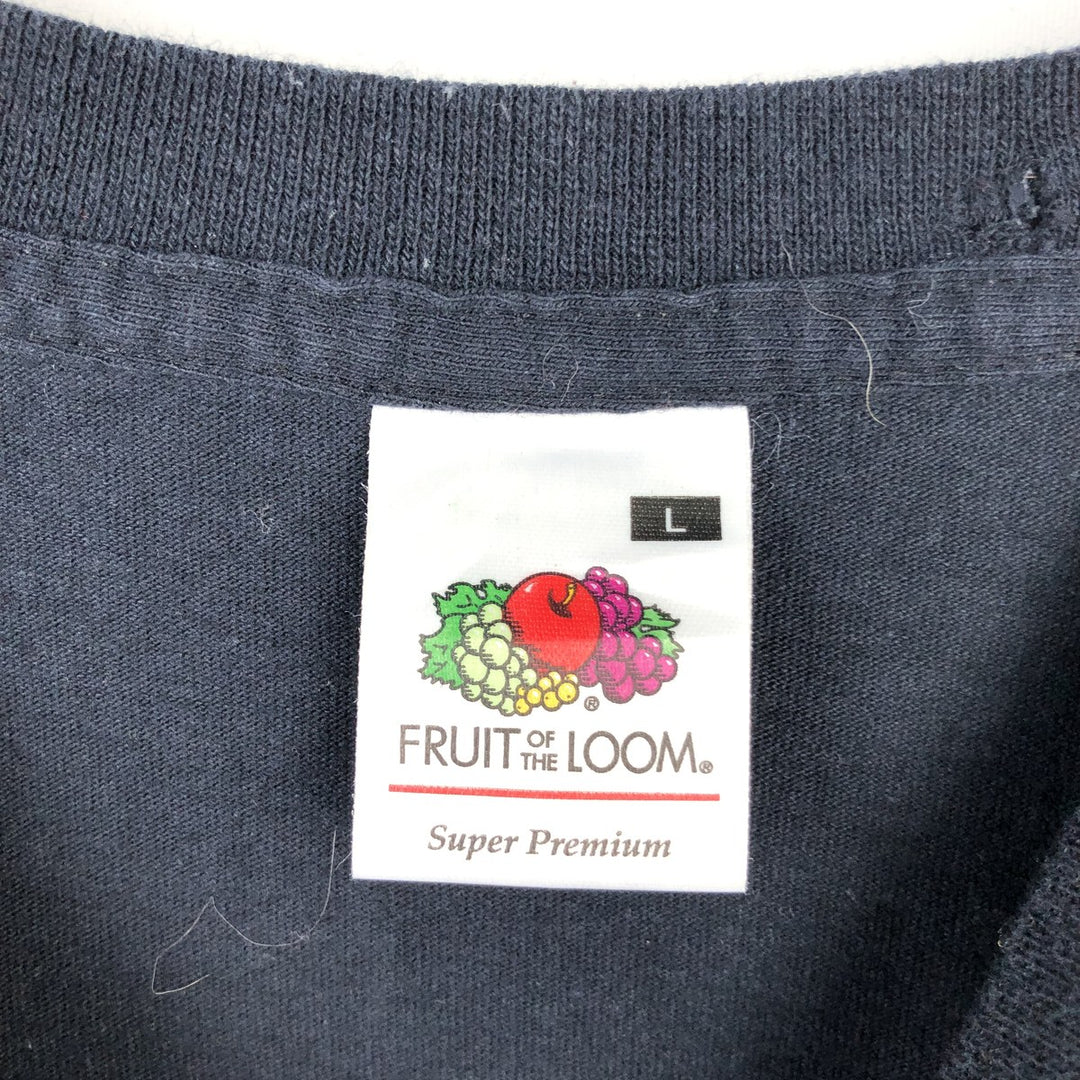 2000'S Fruit of the Loom The Rolling Stones Band T-shirt (Men's size L equivalent) cotton black type Vintage Second Hand