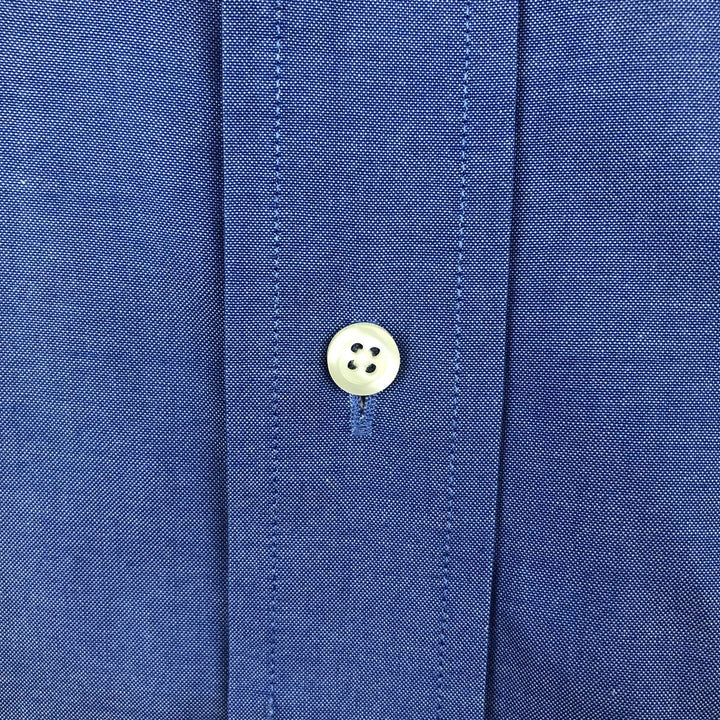 Brooks Brothers Est.1818 Long Sleeve Cotton Shirt, Men's XL cotton blue type Vintage Second Hand