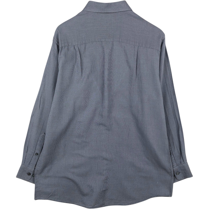 Calvin Klein long-sleeved cotton shirt, men's size L cotton gray type Vintage Second Hand