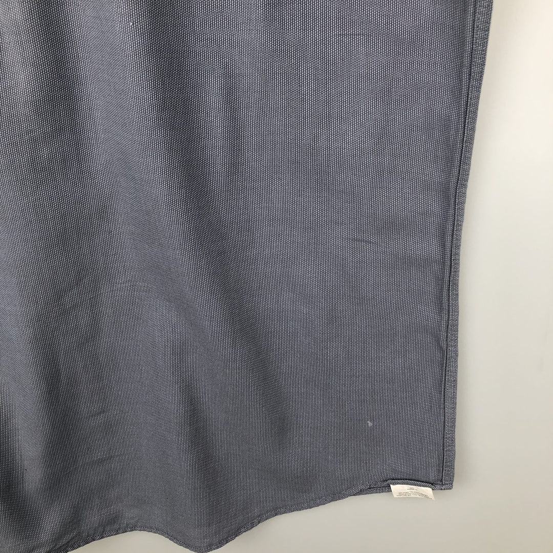 Calvin Klein long-sleeved cotton shirt, men's size L cotton gray type Vintage Second Hand