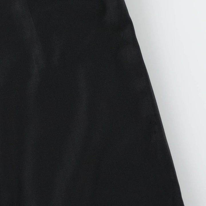 90'S Vintage Two-pleat Men's Slacks, Size W34 unclear black type Vintage Second Hand