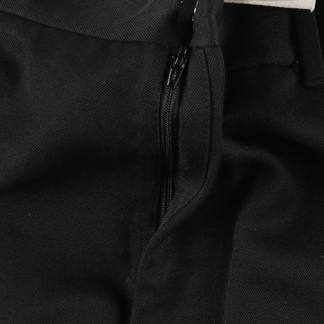 Men's slacks, made in USA, equivalent to size W35, vintage. polyester black type Vintage Second Hand