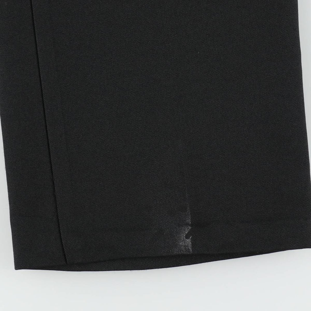 Men's slacks, made in USA, equivalent to size W35, vintage. polyester black type Vintage Second Hand