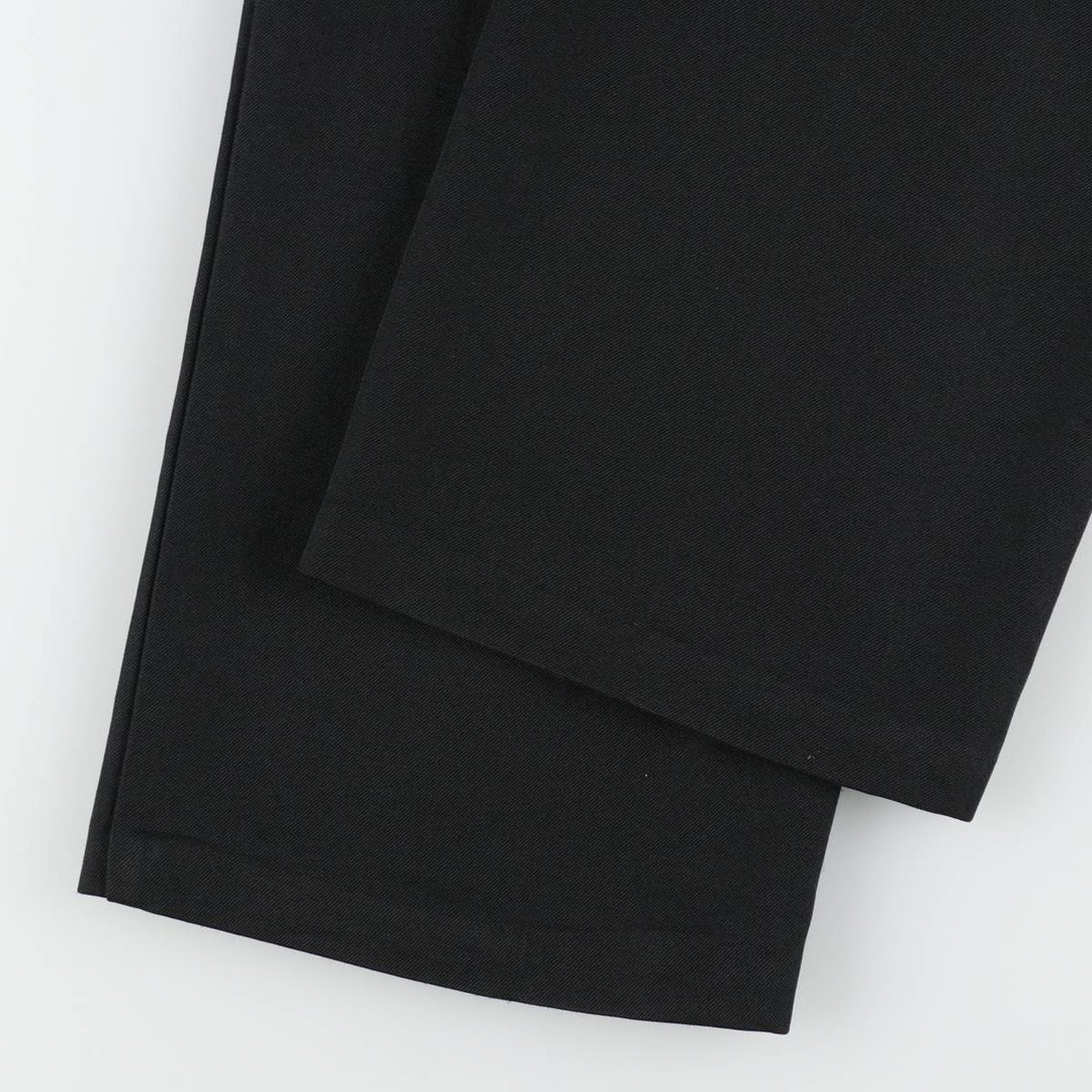 Men's slacks, made in USA, equivalent to size W35, vintage. polyester black type Vintage Second Hand