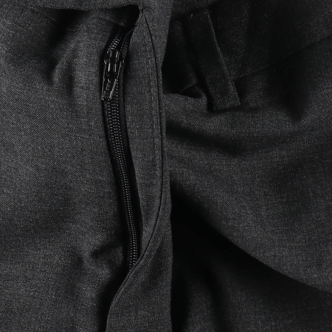 Ralph Lauren LAUREN Polyester x Wool Pants, Men's Size W35 (approx.) wool Charcoal Vintage Second Hand