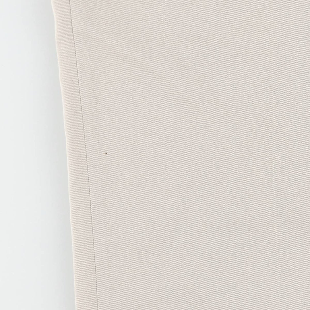 1990'S Jos.A.Bank two-pleat wool trousers/slacks, men's size W33 (approx.) wool Beige type Vintage Second Hand