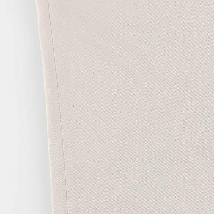 1990'S Jos.A.Bank two-pleat wool trousers/slacks, men's size W33 (approx.) wool Beige type Vintage Second Hand