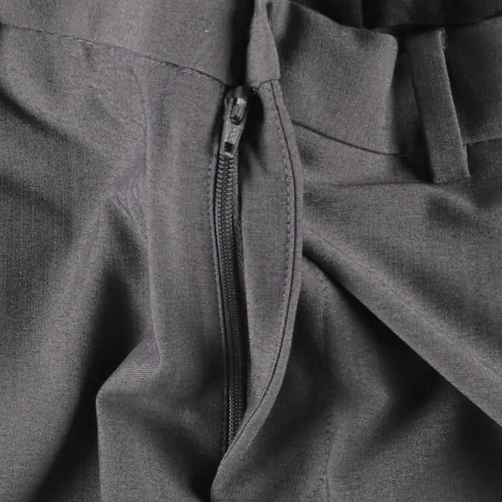 Calvin Klein slacks for men, size W34 (approx.) polyester gray type Vintage Second Hand