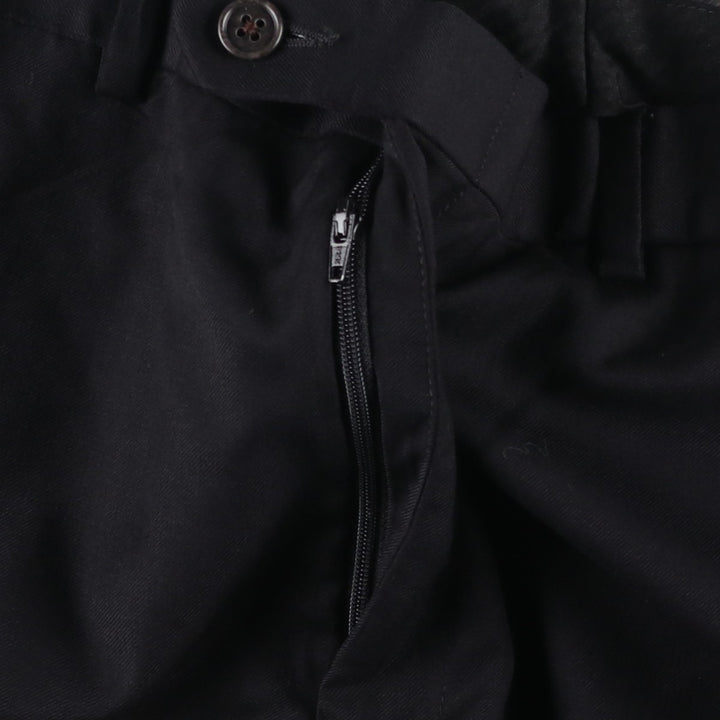 Ralph Lauren LAUREN Wool pants, slacks, men's, W34 equivalent wool black type Vintage Second Hand