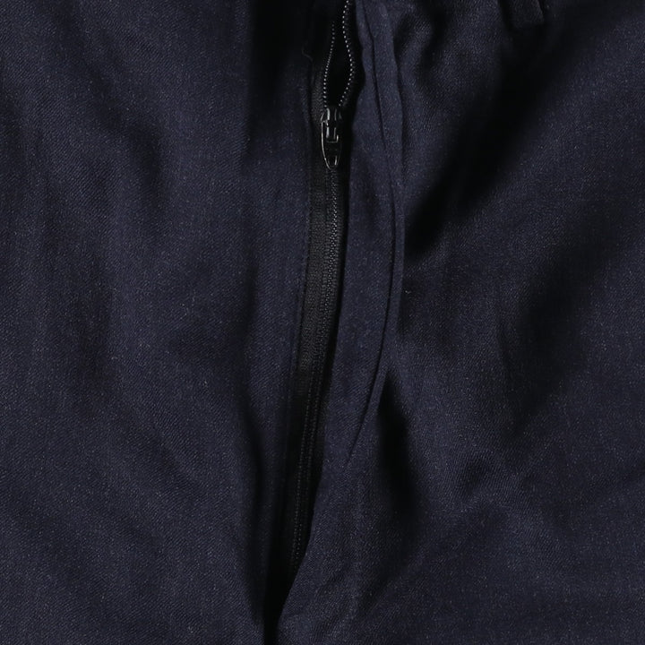 Men's slacks pants, size W33 unclear navy blue type Vintage Second Hand
