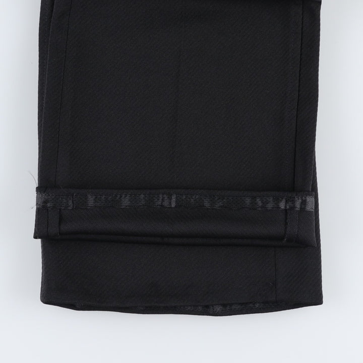 HAGGAR MUSTANG KNITS Flare Pants, Men's W31 (approx.) unclear black type Vintage Second Hand
