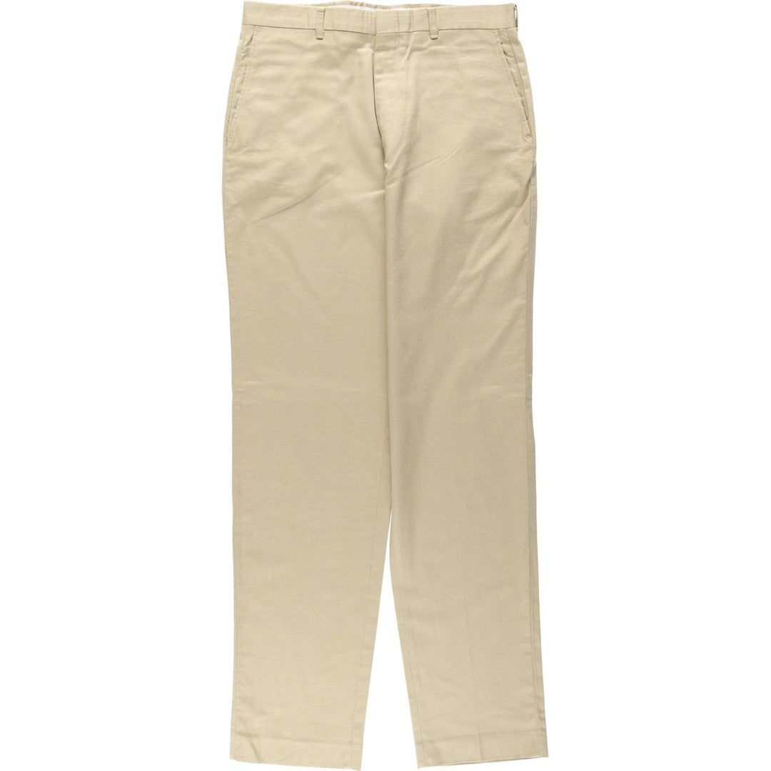80'S GAP Old Gap Cotton Slacks Pants, Made in USA, Men's W32 (approx.), Vintage cotton Beige type Vintage Second Hand