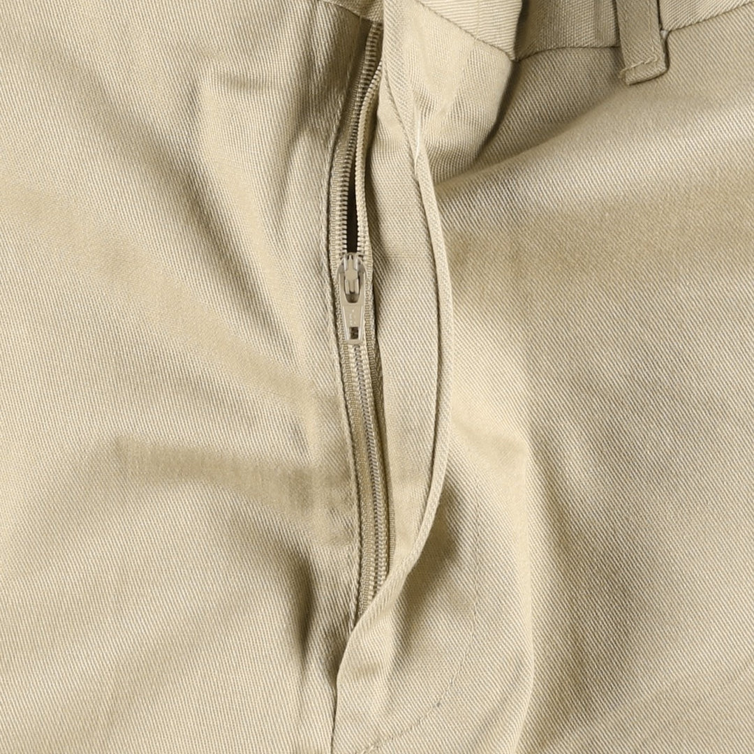 80'S GAP Old Gap Cotton Slacks Pants, Made in USA, Men's W32 (approx.), Vintage cotton Beige type Vintage Second Hand