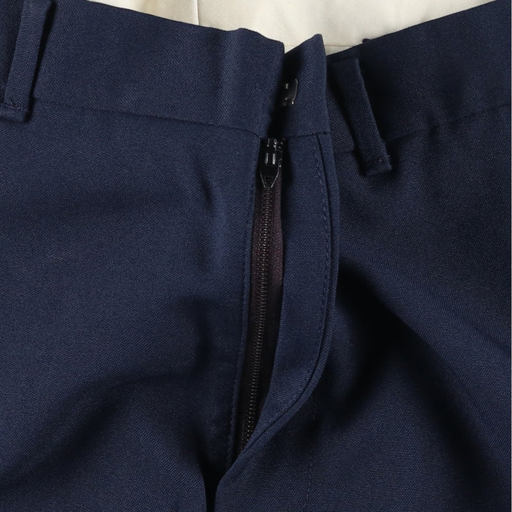 Men's slacks pants, size W34 unclear navy blue type Vintage Second Hand