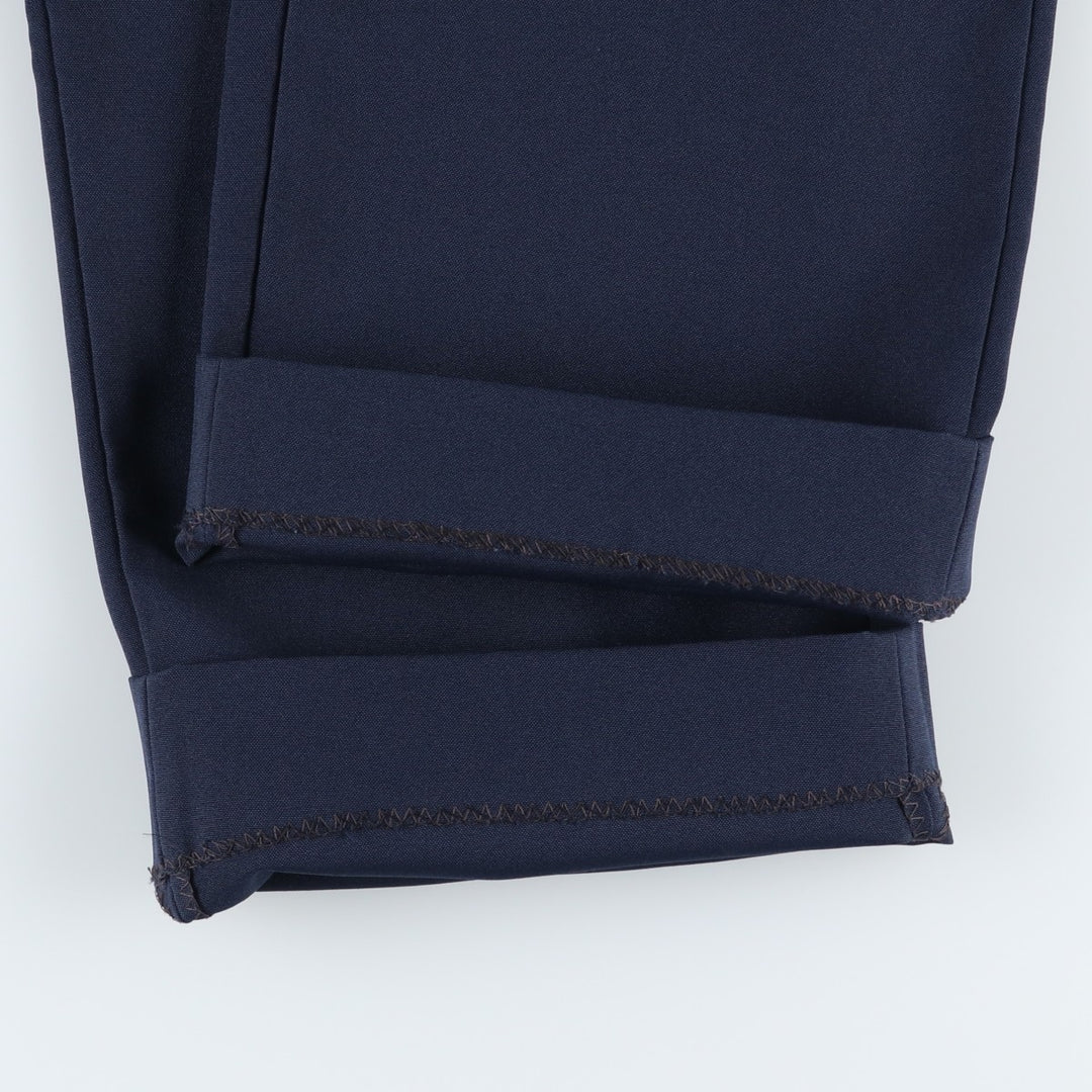 Men's slacks pants, size W34 unclear navy blue type Vintage Second Hand