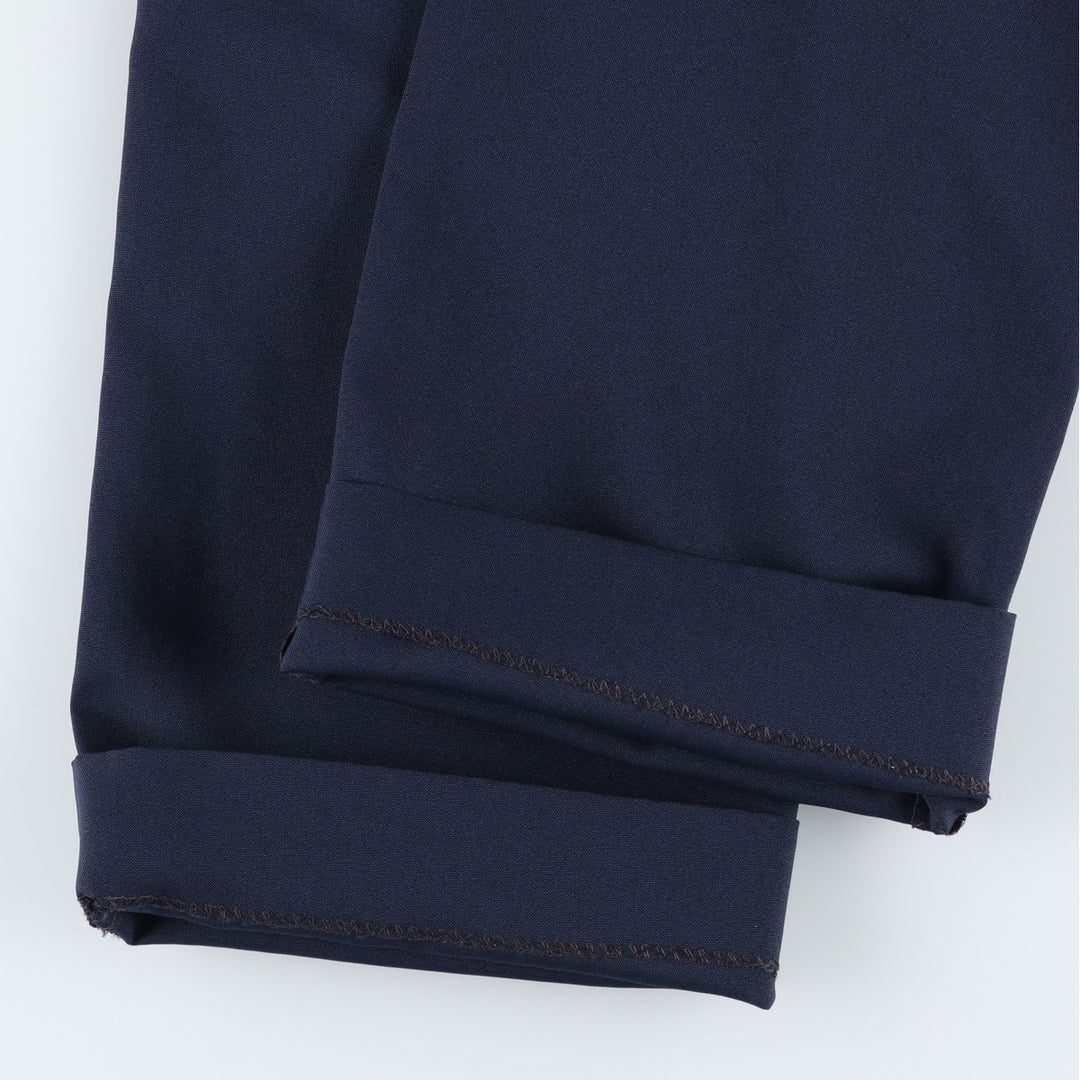 Men's slacks pants, size W34 unclear navy blue type Vintage Second Hand