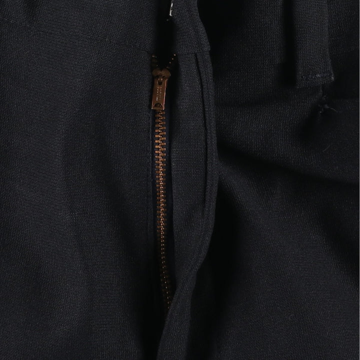 1980'S Executive Service Flare Pants, Made in USA, Men's W35 (approx.), Vintage polyester black type Vintage Second Hand