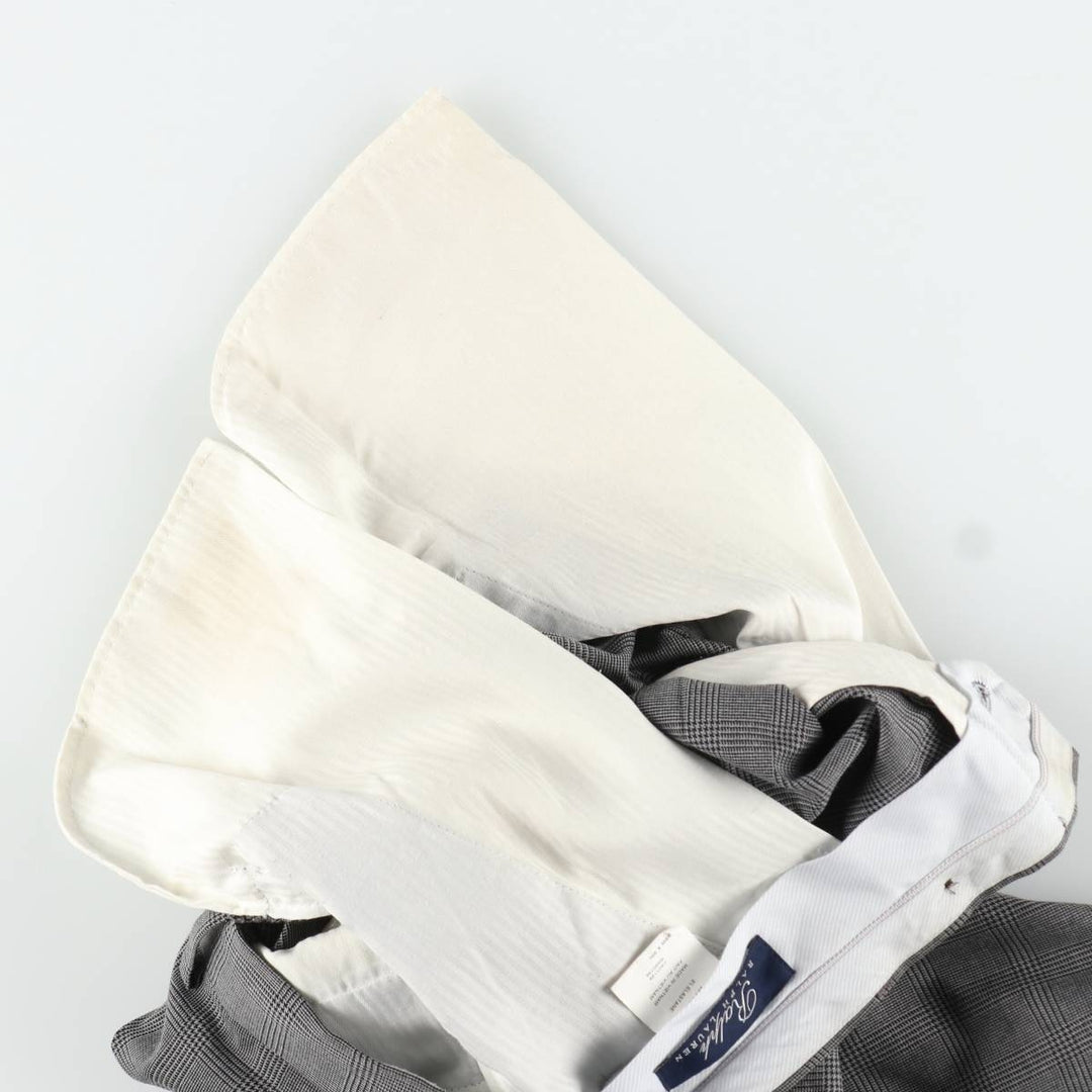 Ralph Lauren Ralph Lauren slacks pants, size 33W x 30L, equivalent to men's W34. polyester gray type Vintage Second Hand