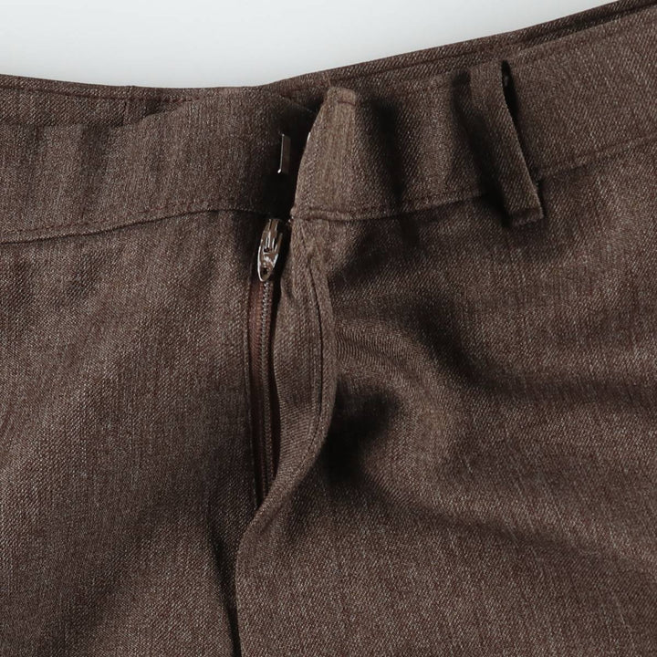 90'S Levi's Action Slacks, Made in USA, Men's, Size 35, Vintage polyester brown type Vintage Second Hand