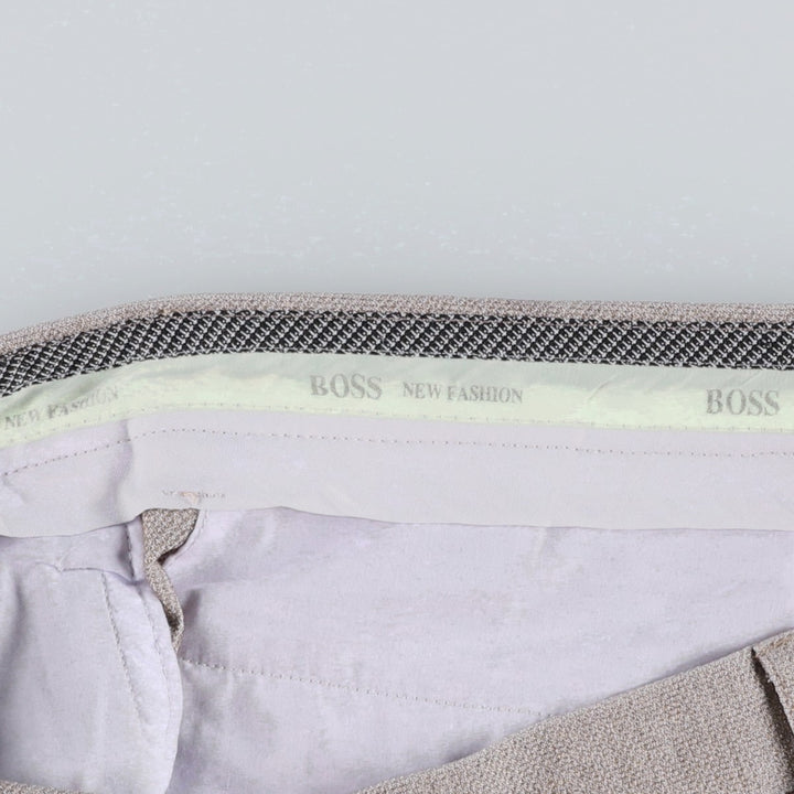 Hugo Boss HUGO BOSS Men's Slacks Pants, equivalent to size W32 unclear Beige type Vintage Second Hand