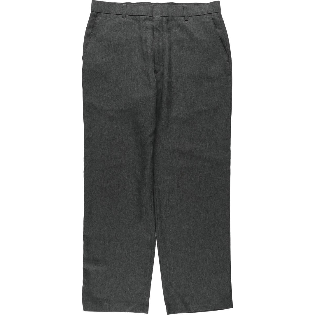 90'S Levi's Action Slacks, Men's, Size 34, Vintage polyester gray type Vintage Second Hand