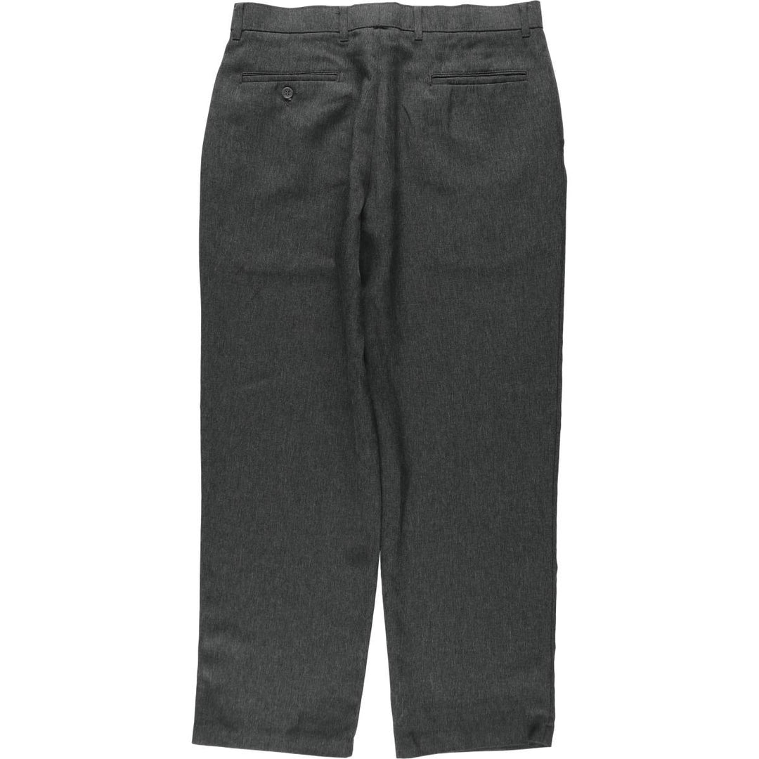 90'S Levi's Action Slacks, Men's, Size 34, Vintage polyester gray type Vintage Second Hand