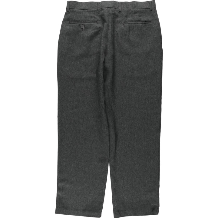 90'S Levi's Action Slacks, Men's, Size 34, Vintage polyester gray type Vintage Second Hand
