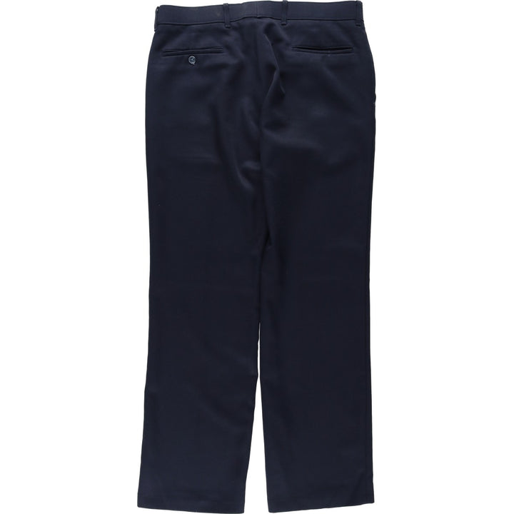 Vintage 1980'S Levi's Action Slacks, Made in USA, Men's, Size W35 unclear navy blue type Vintage Second Hand