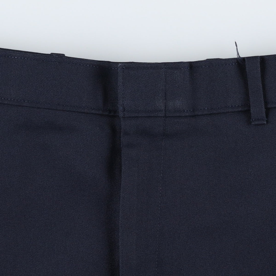 Vintage 1980'S Levi's Action Slacks, Made in USA, Men's, Size W35 unclear navy blue type Vintage Second Hand