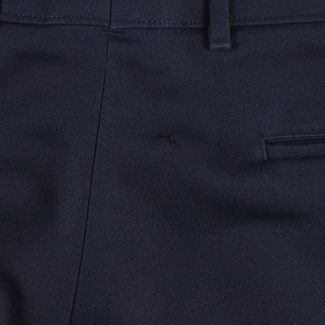 Vintage 1980'S Levi's Action Slacks, Made in USA, Men's, Size W35 unclear navy blue type Vintage Second Hand