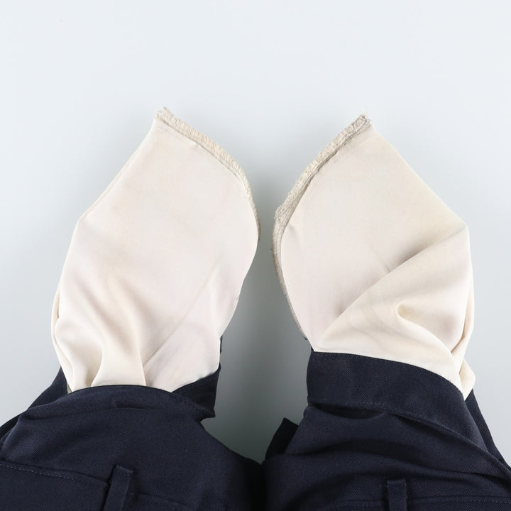 Vintage 1980'S Levi's Action Slacks, Made in USA, Men's, Size W35 unclear navy blue type Vintage Second Hand