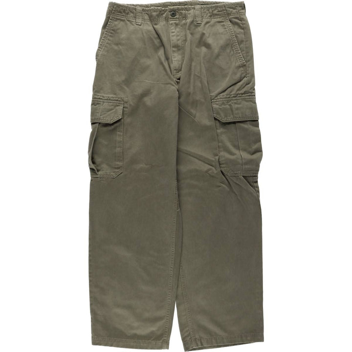 2000'S GAP Military Cargo Pants, Men's Size W36 (approx.) cotton Khaki type Vintage Second Hand