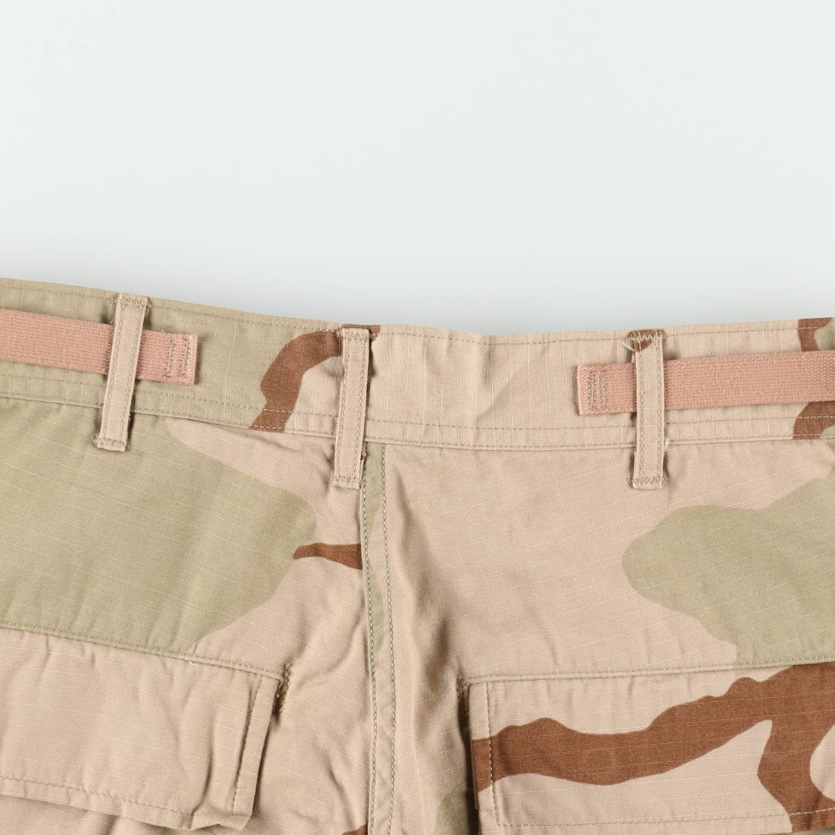 90年代 米軍実品 迷彩柄 3C デザートカモ リップストップ ミリタリー