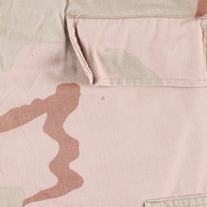 US Military Camouflage Pattern 3C Desert Camo Military Cargo Pants Combat Pants MEDIUM-REGULAR Men's W33 equivalent cotton Beige type Vintage Second Hand