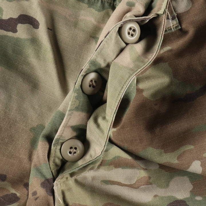 Genuine US military issue Multicam camouflage ripstop military cargo pants/combat pants, made in the USA, MEDIUM-REGULAR (equivalent to men's W35). Nylon Khaki type Vintage Second Hand