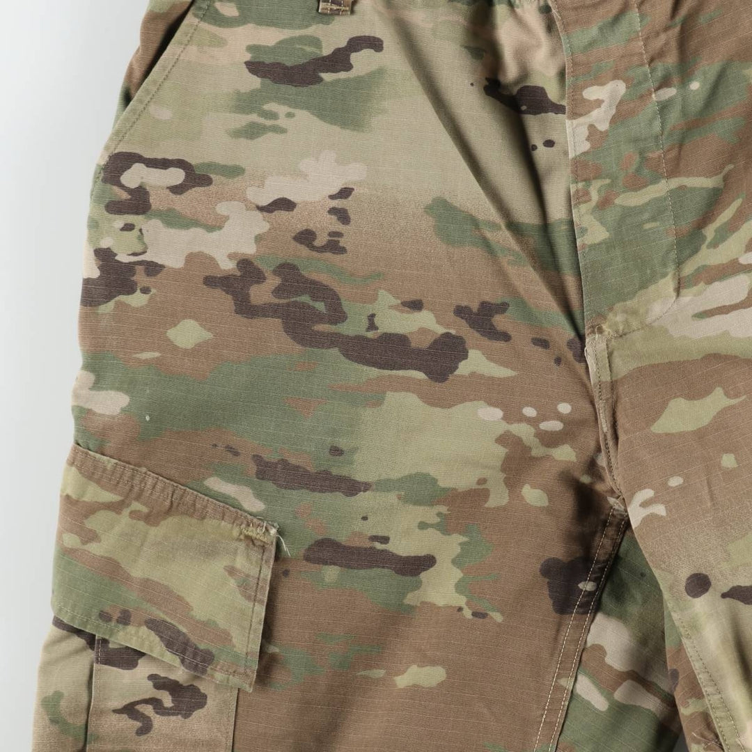 Genuine US military issue Multicam camouflage ripstop military cargo pants/combat pants, made in the USA, MEDIUM-REGULAR (equivalent to men's W35). Nylon Khaki type Vintage Second Hand