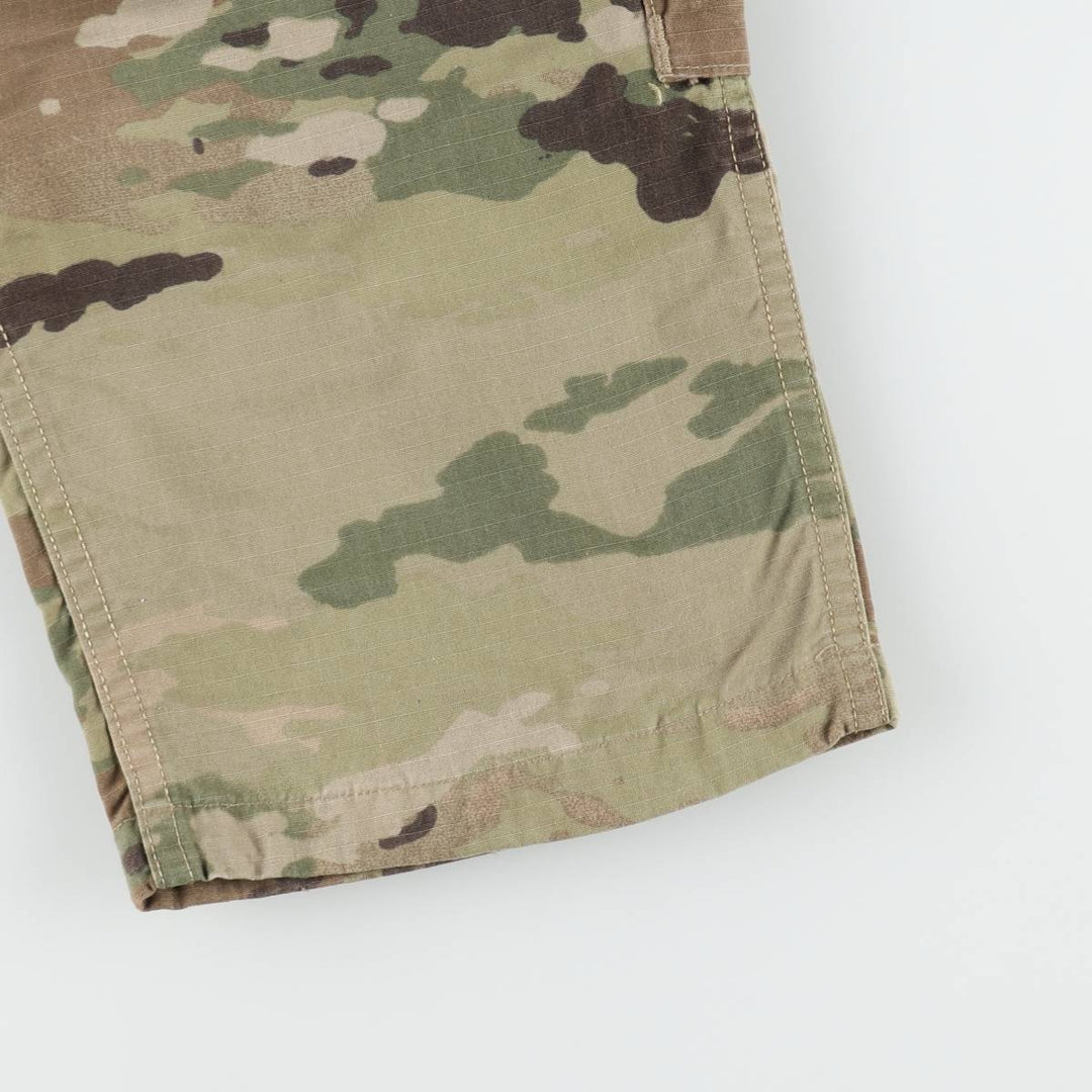 Genuine US military issue Multicam camouflage ripstop military cargo pants/combat pants, made in the USA, MEDIUM-REGULAR (equivalent to men's W35). Nylon Khaki type Vintage Second Hand