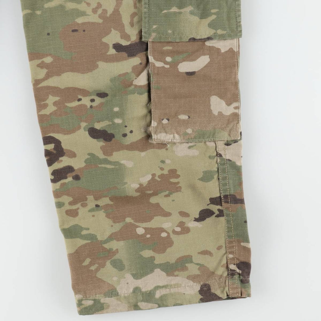 Genuine US military issue Multicam camouflage ripstop military cargo pants/combat pants, made in the USA, MEDIUM-REGULAR (equivalent to men's W35). Nylon Khaki type Vintage Second Hand
