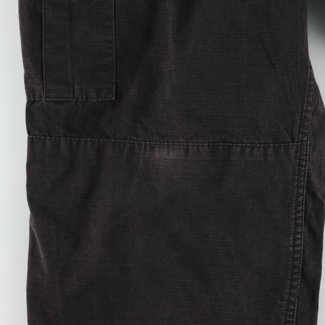 ROTHCO Ripstop Military Cargo Pants Combat Pants Men's W39 (approx.) cotton black type Vintage Second Hand