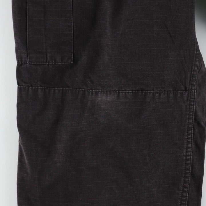 ROTHCO Ripstop Military Cargo Pants Combat Pants Men's W39 (approx.) cotton black type Vintage Second Hand