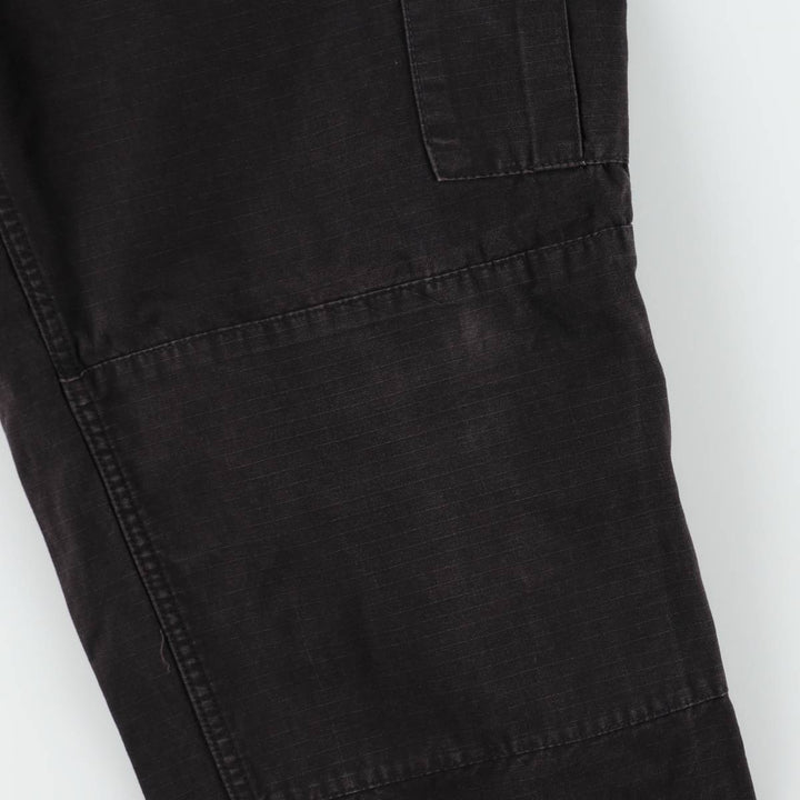 ROTHCO Ripstop Military Cargo Pants Combat Pants Men's W39 (approx.) cotton black type Vintage Second Hand