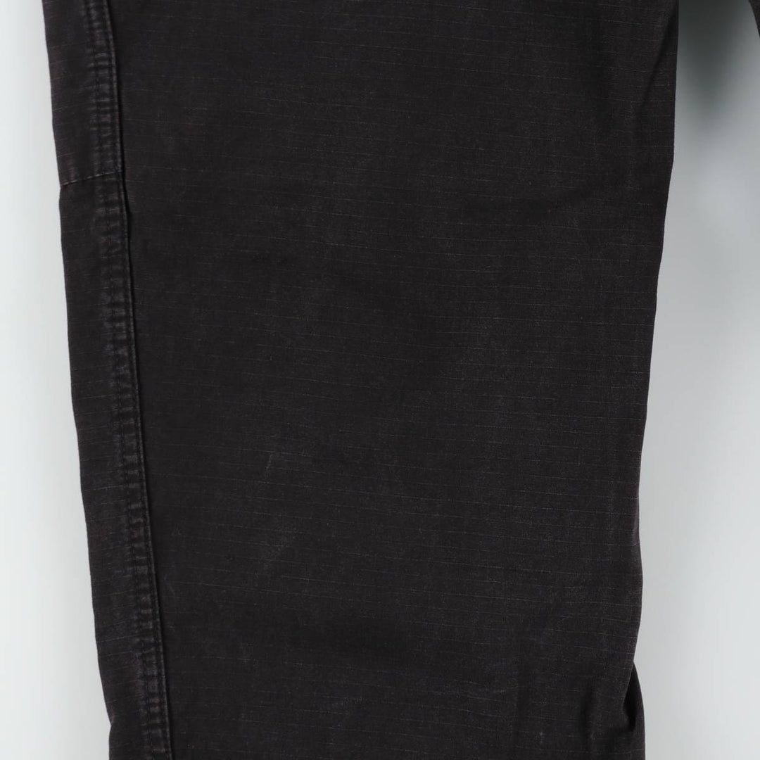 ROTHCO Ripstop Military Cargo Pants Combat Pants Men's W39 (approx.) cotton black type Vintage Second Hand