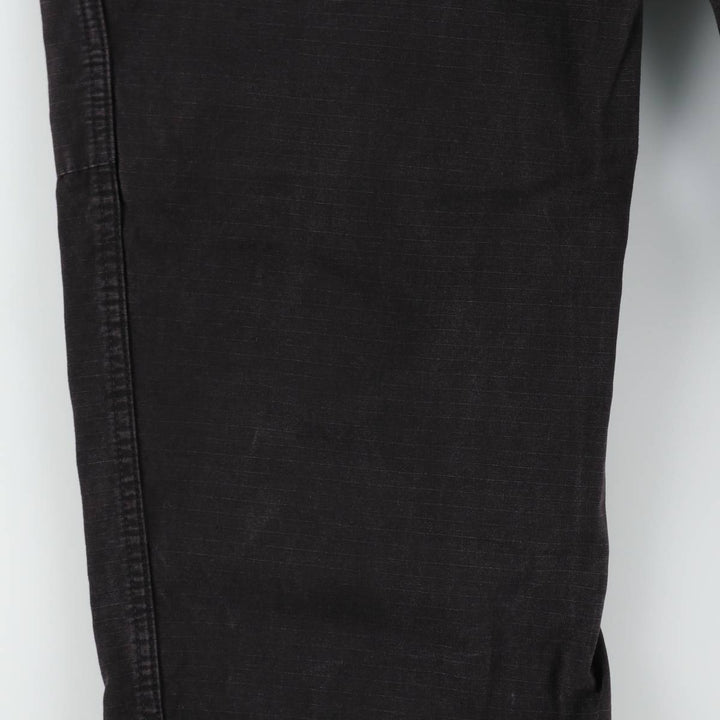 ROTHCO Ripstop Military Cargo Pants Combat Pants Men's W39 (approx.) cotton black type Vintage Second Hand
