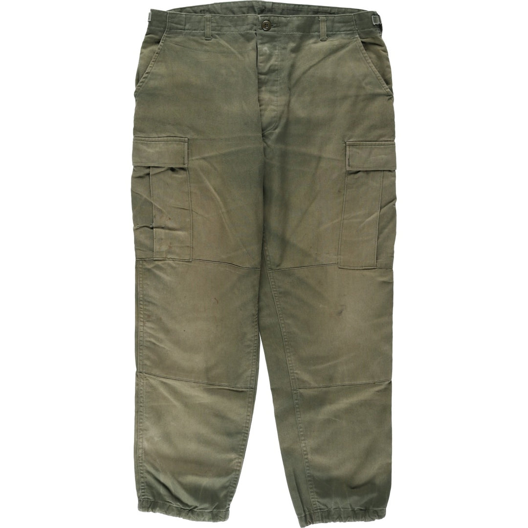 1990'S Civilian Military Cargo Pants/Combat Pants, Made in USA, Large-Regular Size (Men's W37 equivalent), Vintage cotton Khaki type Vintage Second Hand