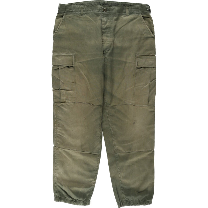 1990'S Civilian Military Cargo Pants/Combat Pants, Made in USA, Large-Regular Size (Men's W37 equivalent), Vintage cotton Khaki type Vintage Second Hand