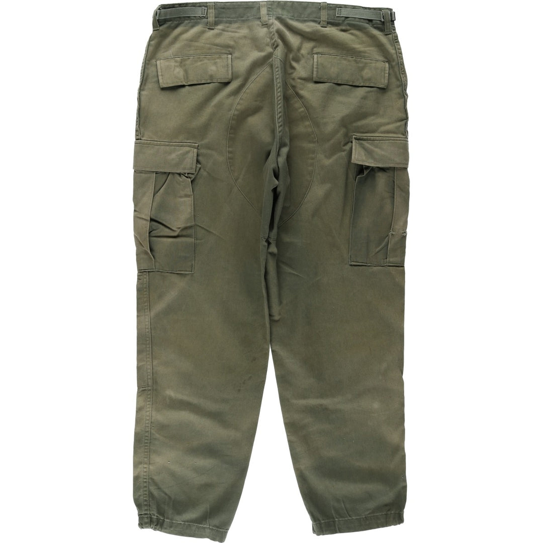 1990'S Civilian Military Cargo Pants/Combat Pants, Made in USA, Large-Regular Size (Men's W37 equivalent), Vintage cotton Khaki type Vintage Second Hand