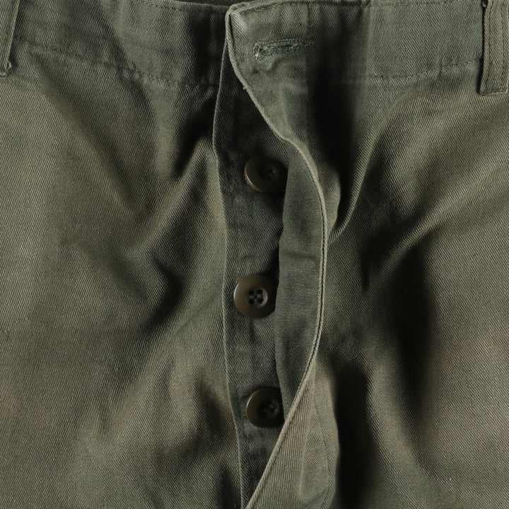 1990'S Civilian Military Cargo Pants/Combat Pants, Made in USA, Large-Regular Size (Men's W37 equivalent), Vintage cotton Khaki type Vintage Second Hand
