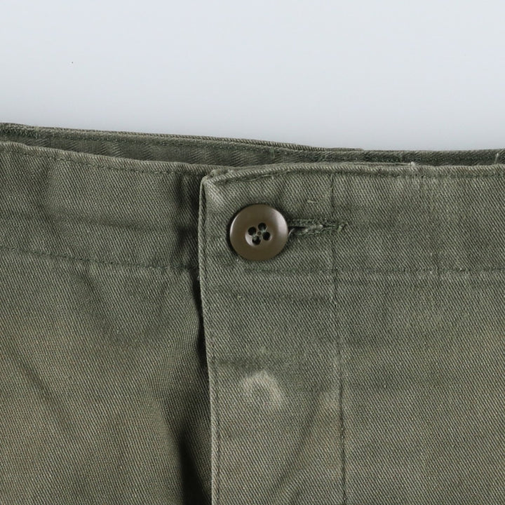1990'S Civilian Military Cargo Pants/Combat Pants, Made in USA, Large-Regular Size (Men's W37 equivalent), Vintage cotton Khaki type Vintage Second Hand