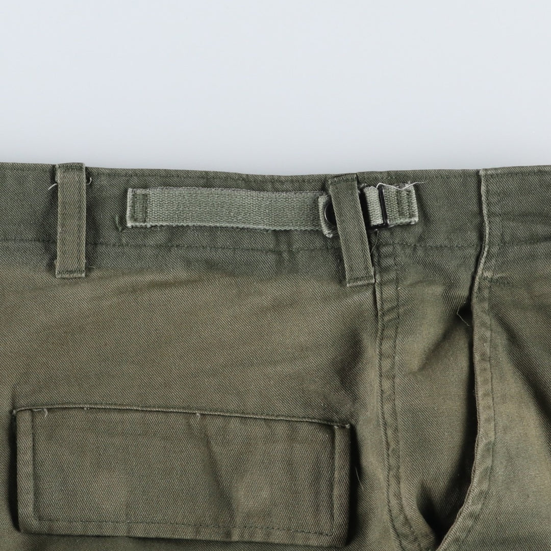 1990'S Civilian Military Cargo Pants/Combat Pants, Made in USA, Large-Regular Size (Men's W37 equivalent), Vintage cotton Khaki type Vintage Second Hand