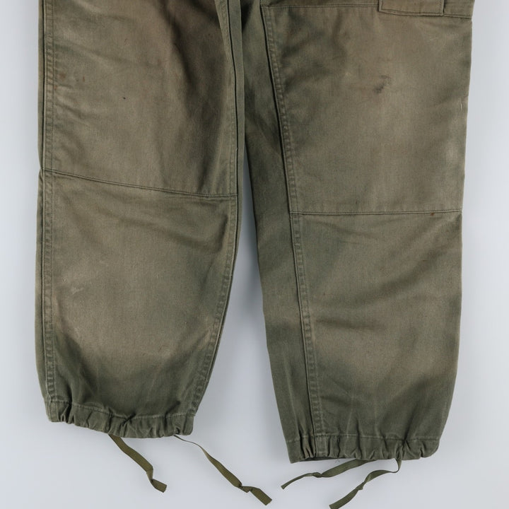 1990'S Civilian Military Cargo Pants/Combat Pants, Made in USA, Large-Regular Size (Men's W37 equivalent), Vintage cotton Khaki type Vintage Second Hand